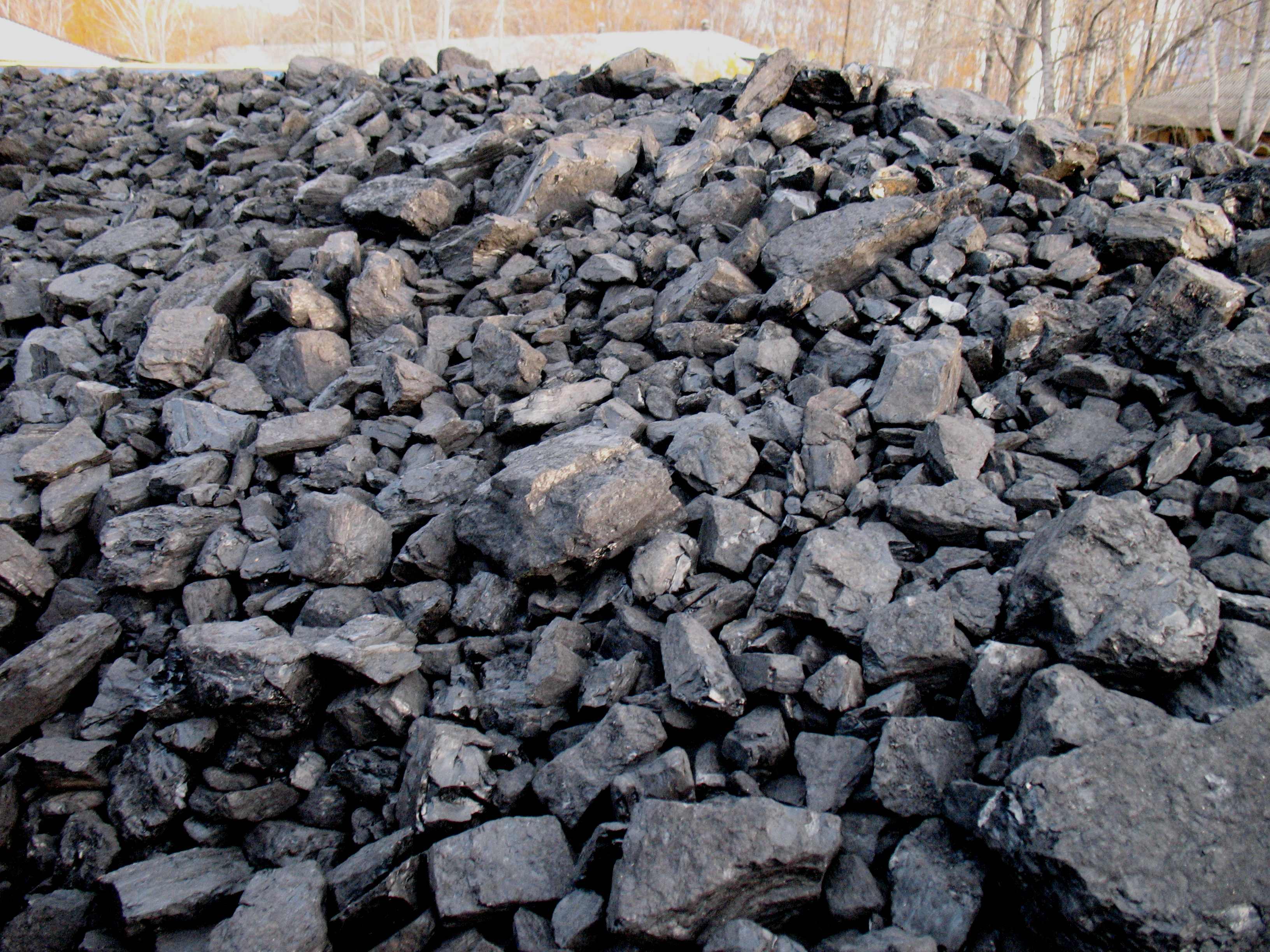 Уголь, каменный, кокс литейный, навалом и в мешках - фотография
