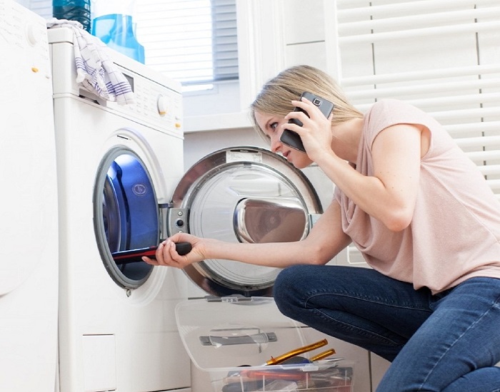 Ремонт стиральных машин на дому недорого - фотография
