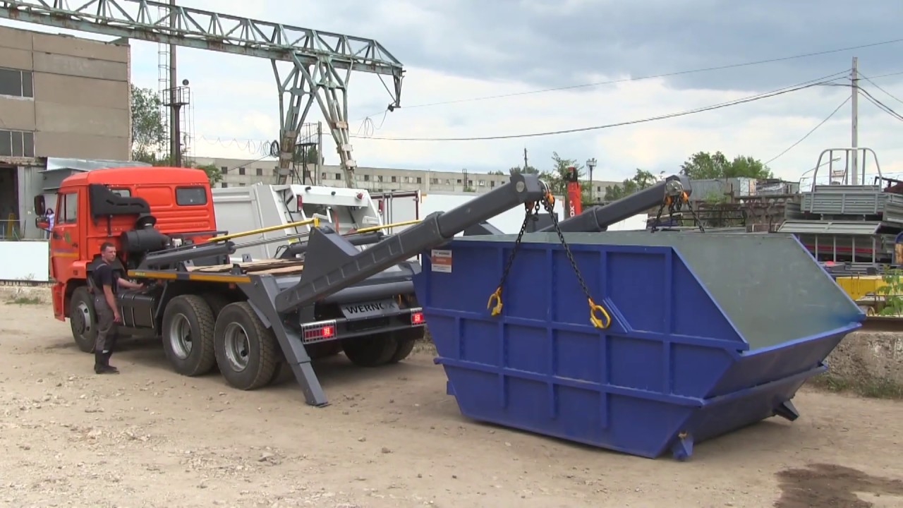 Вывоз строительного мусора  бункером Воронеж - фотография
