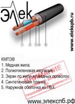 КМПЭВнг кабель судовой морской в исполнении НГ - Продажа объявление в Санкт-Петербурге