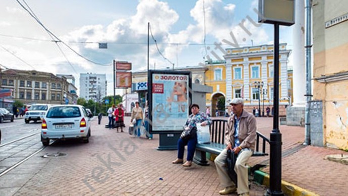 Сити форматы в Нижнем Новгороде - наружная реклама от рекл. агентства - фотография