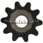 Шарошка-звёздочка шлифовальная D35xd8(тупозубая) для правки абразивных кругов - фотография