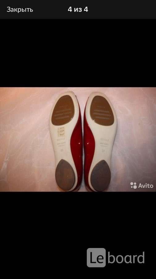 Балетки новые lesilla италия 39 размер красные лак кожа лаковая кожа кожаные мыс открыт вырез туфли - фотография