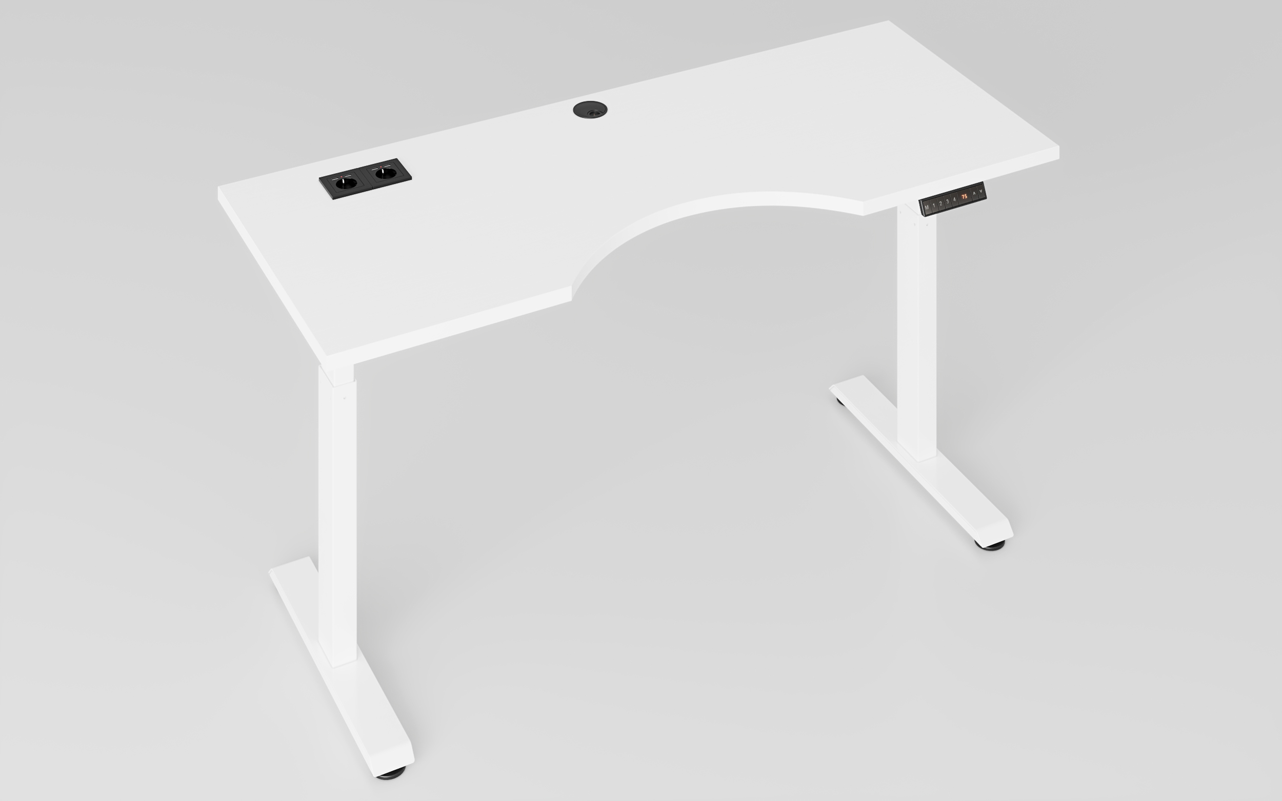 Умный компьютерный стол iDellion - модель Workstation 3 - фотография