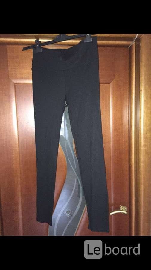 Лосины брюки новые kasha италия 46 48 м l черные стретч плотные вискоза леггенсы леггинсы легинсы ле - фотография