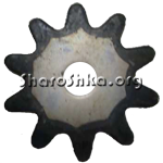 Шарошка-звёздочка шлифовальная D40xd10(тупозубая) для правки абразивных кругов - фотография