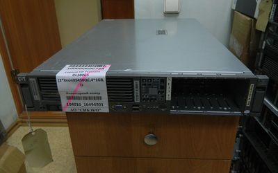 Сервер HP ProLiant DL380G5 (2*XeonX5450QC,4*1GB, D_ 3 шт. (104010_16494801;16494901;16495001) - фотография
