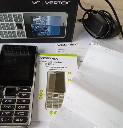 Мобильный телефон Vertex D514 - фотография