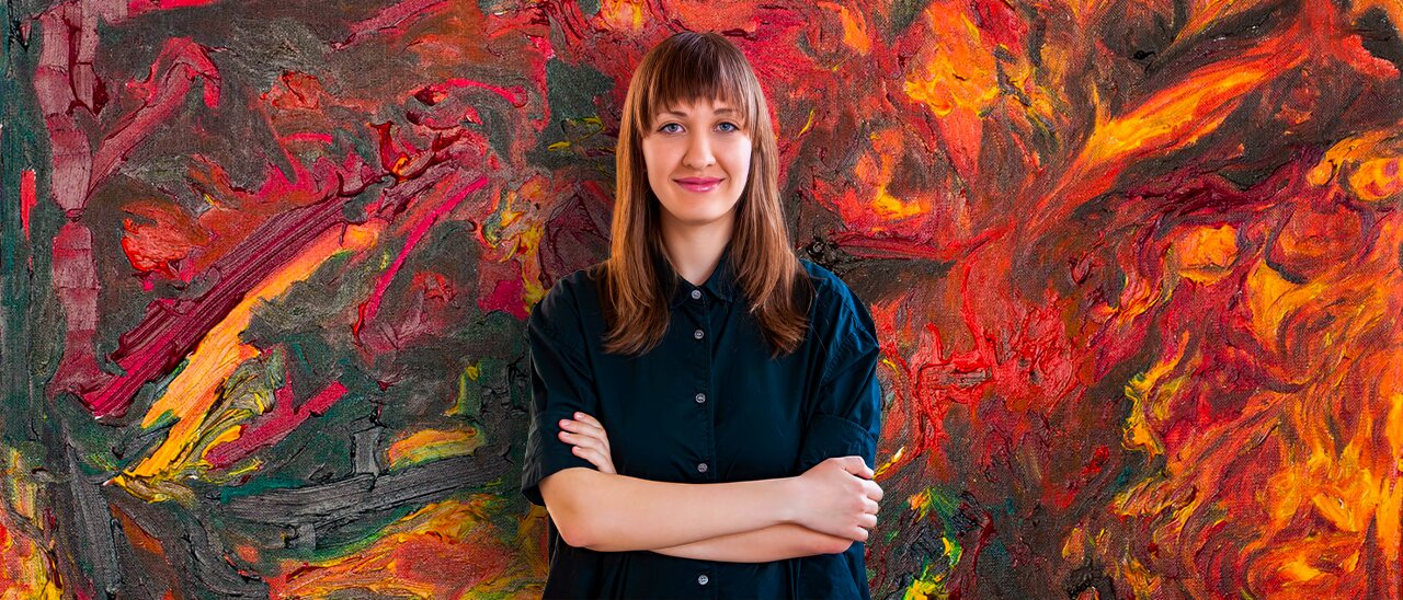 Онлайн-галерея абстрактной живописи Анны Боровиковой - фотография