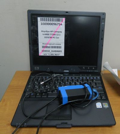 Ноутбук HP Compaq tc4400 T7200 12.1 1024/80 PC Cor_(104010_16484601) - фотография