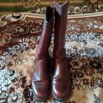 Продаю зимние кожаные женские сапоги - Продажа объявление в Тюмени