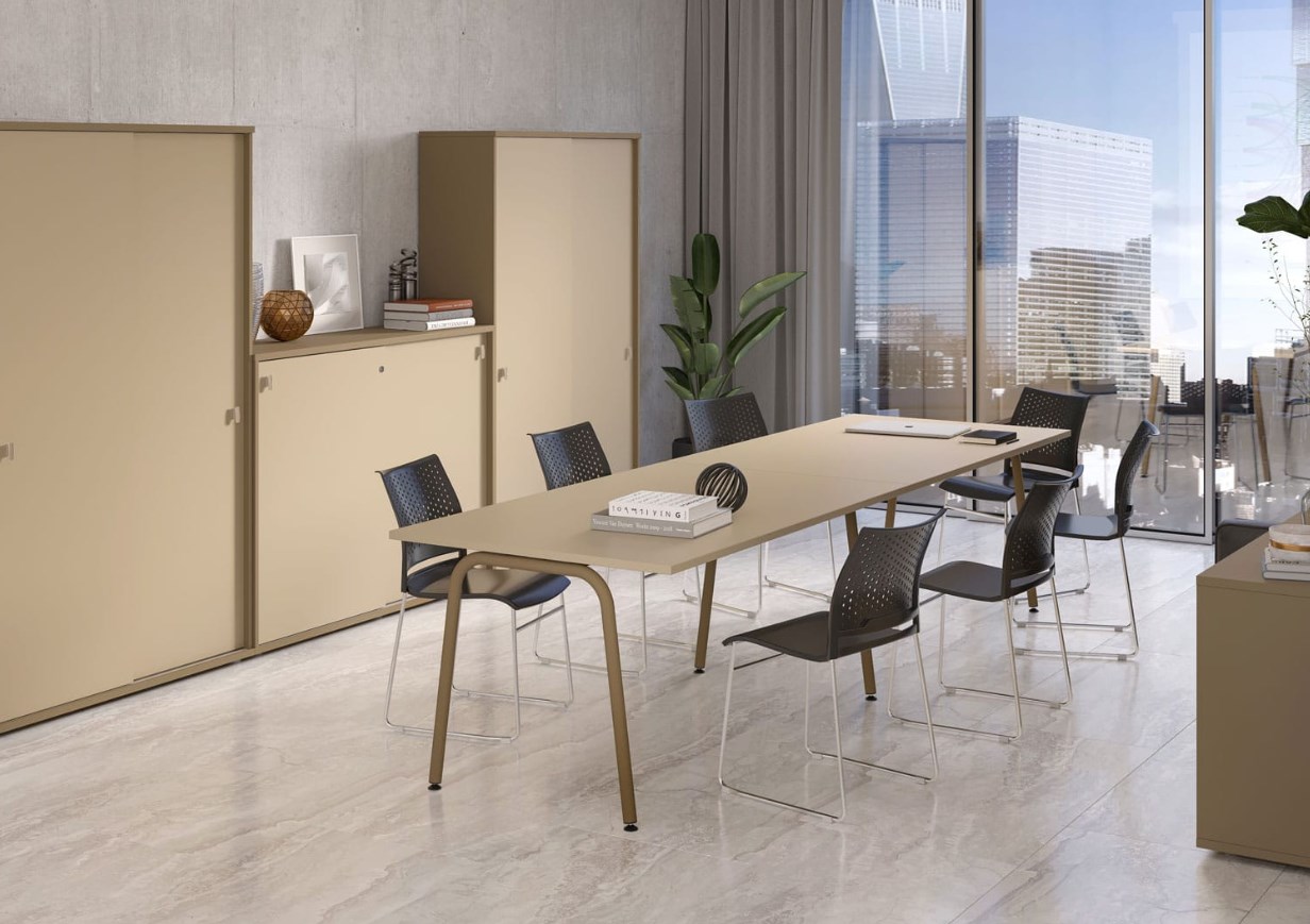 Мебель для переговорных, столы и стулья для переговорной комнате купите от производителя  - фотография