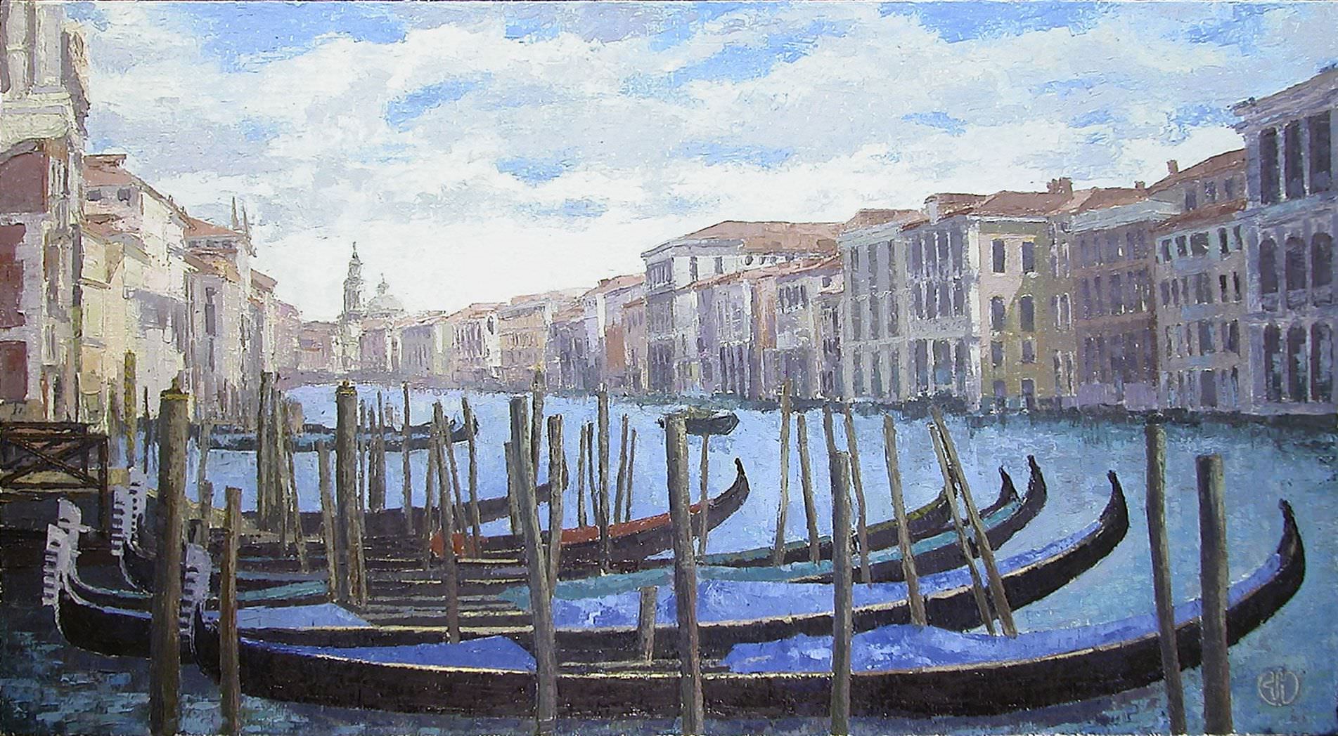 Продаю картину: автор Аксамитов Юрий, Venezia, la grande canal - фотография