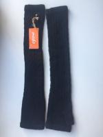 Перчатки длинные шерсть чёрные митенки вязаные женские зима аксессуары высокие м 44 46 42 48 40 s l - Продажа объявление в Москве