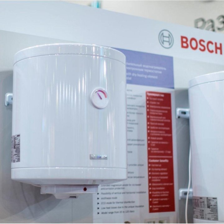 Накопительный водонагреватель Bosch Tronic. - фотография